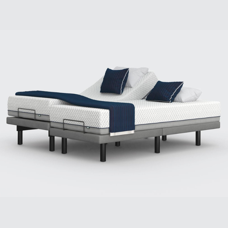 Wall hugger split king best sale adjustable bed frame