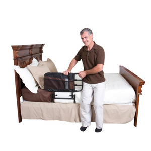 Stander EZ Adjust Bed Rail with Pouch from 26" to 34" to 42"