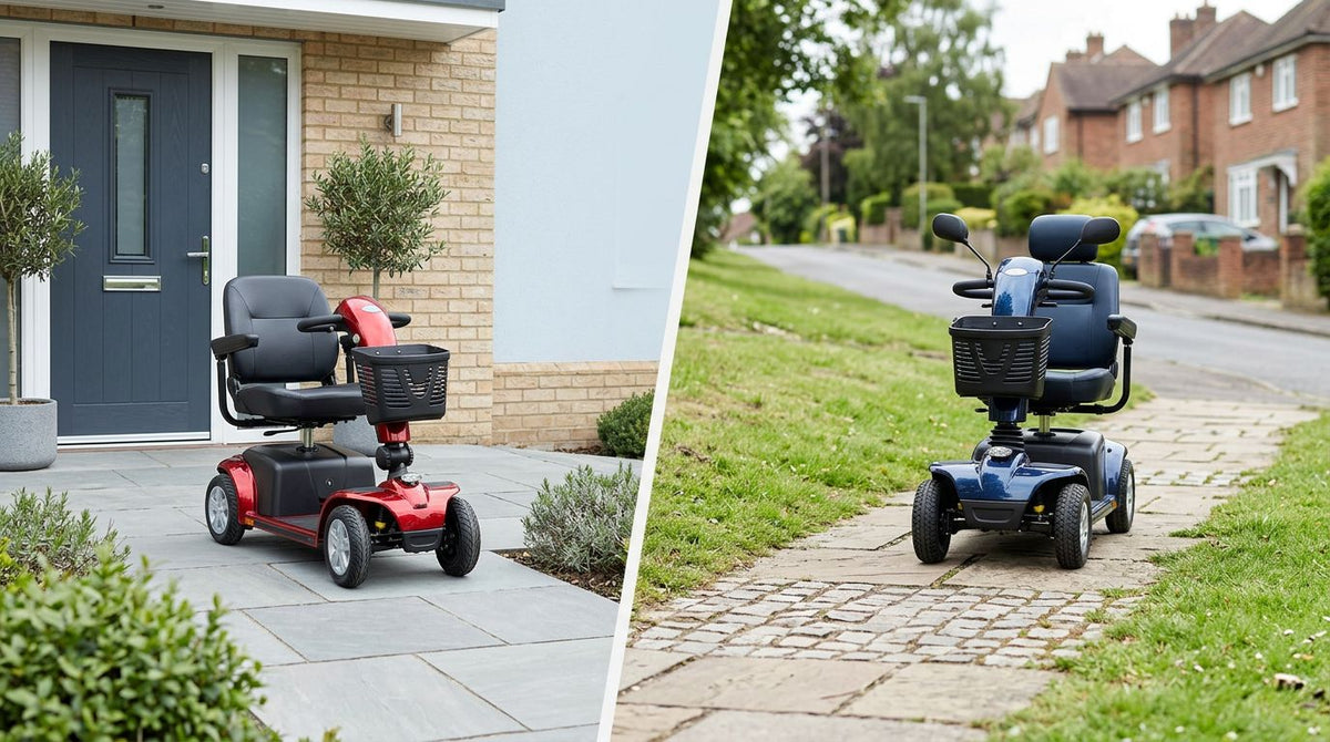 Three vs Four Wheel Mobility Scooters for Motability