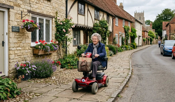 Ashwell mobility scooters should match pavements, kerbs and storage