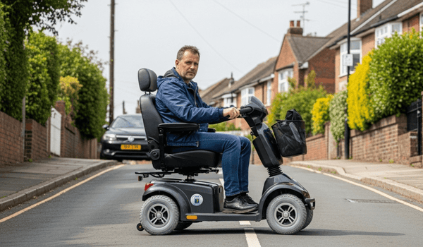 Mobility scooters on hilly streets in Berkhamsted and Tring