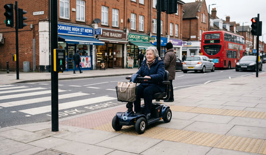 Mobility scooters and mobility equipment for local routes in Edgware, North West London