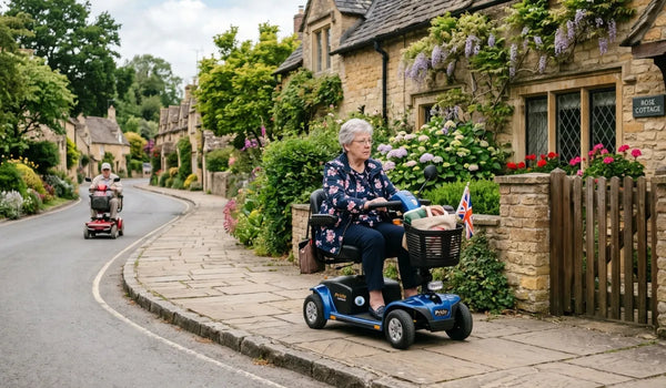 Mobility scooters suited to village routes in Ickleford