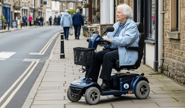 Mobility scooter suitable for Redbourn village pavements and everyday errands