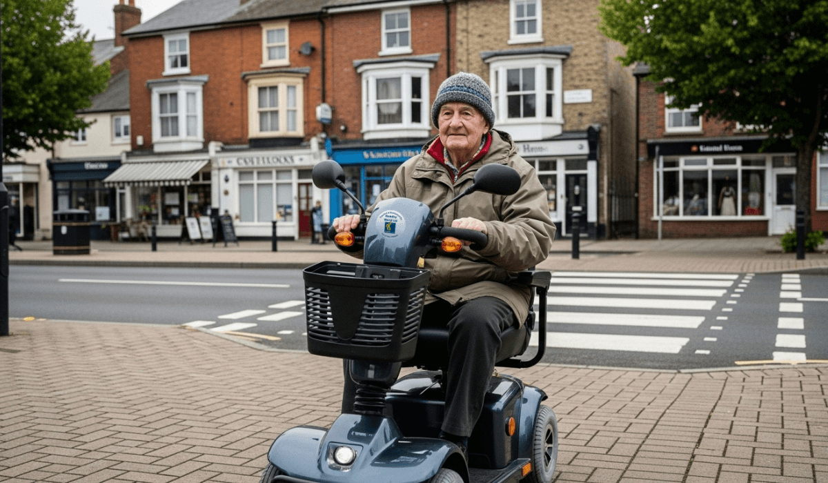 Mobility scooters in Sawbridgeworth suited to local pavements, crossings and everyday routes