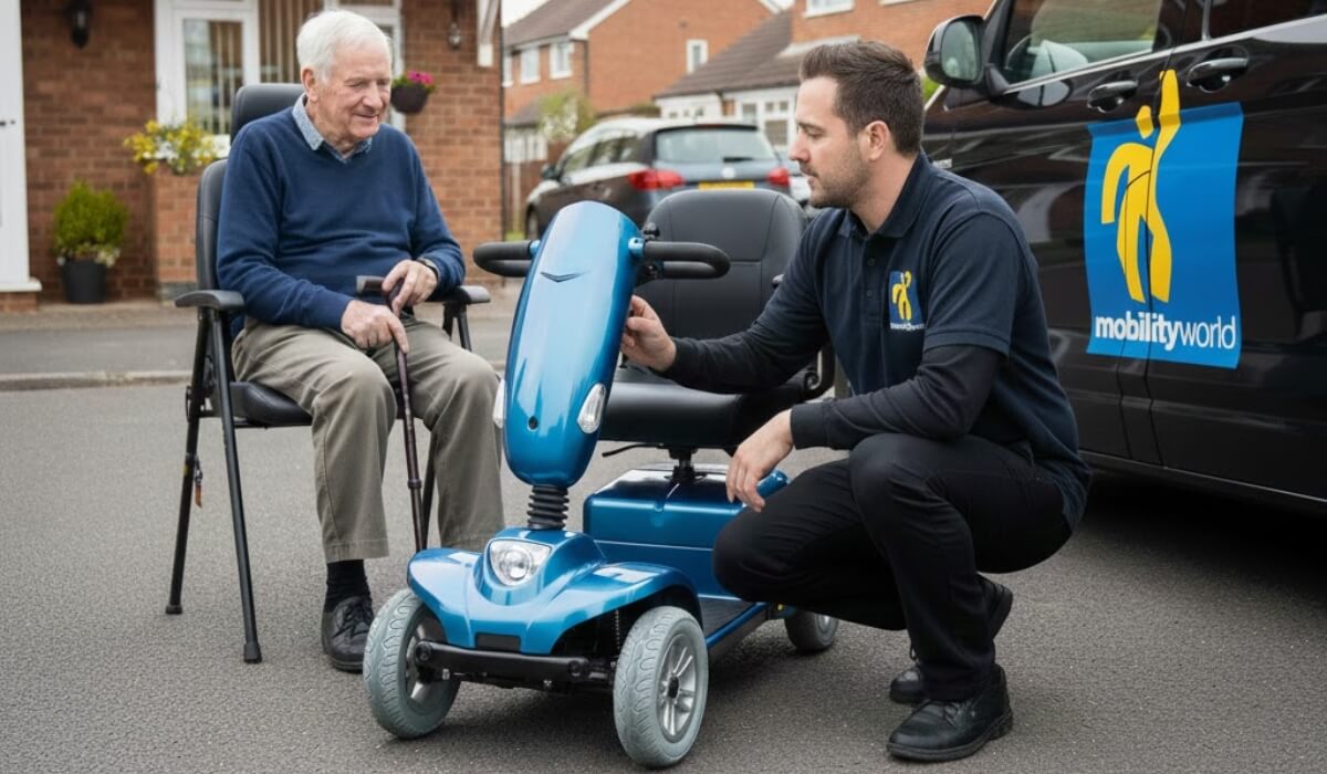 Mobility World providing mobility scooter assessments and delivery support in Watford
