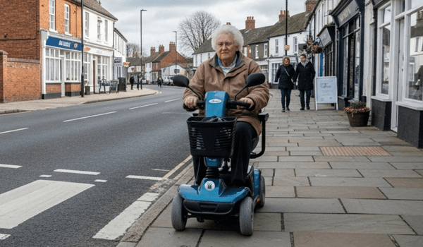 Mobility scooter suitable for Wheathampstead pavements and everyday routes