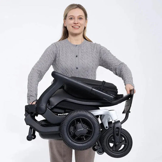 Discover-the-Lightweight-Folding-Powerchair-Benefits-for-Travel Mobility World UK