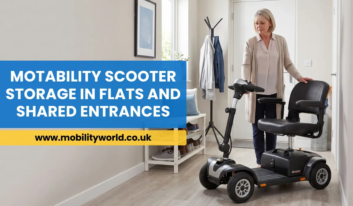 Motability Scooter Storage Ideas For Flats And Shared Entrances