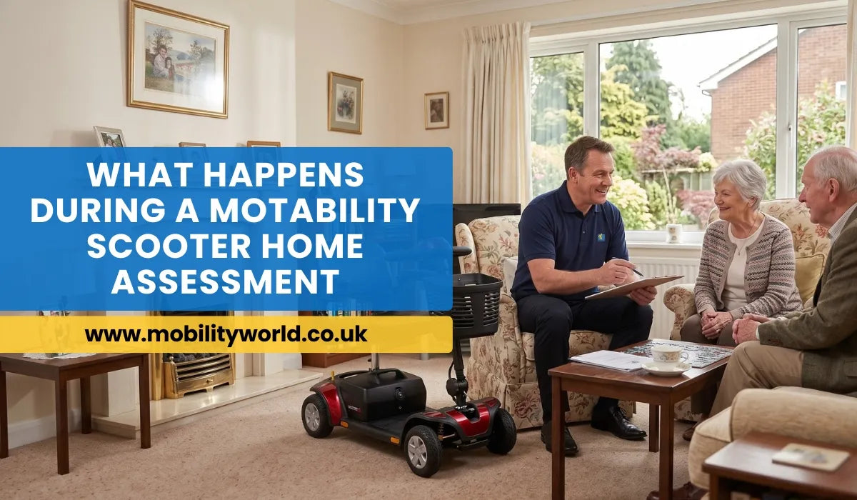 A Motability home assessment helps match the right scooter or powerchair to your daily needs and home environment.