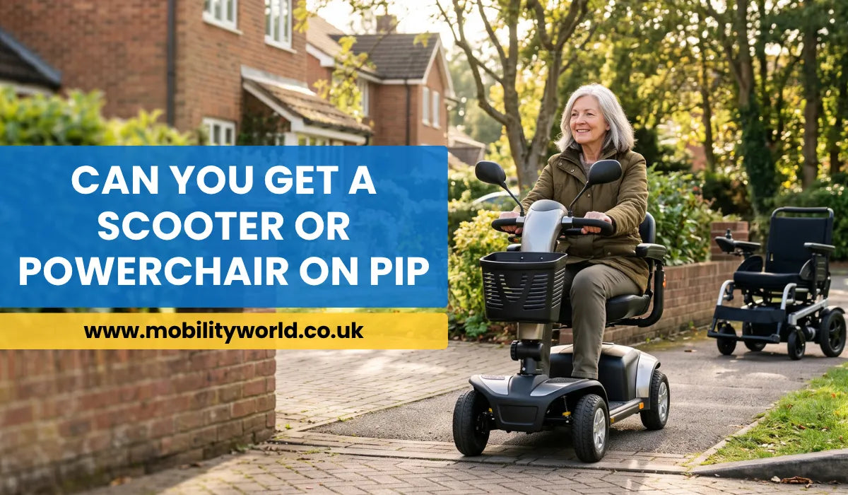 PIP mobility scooter or powerchair through Motability Scheme