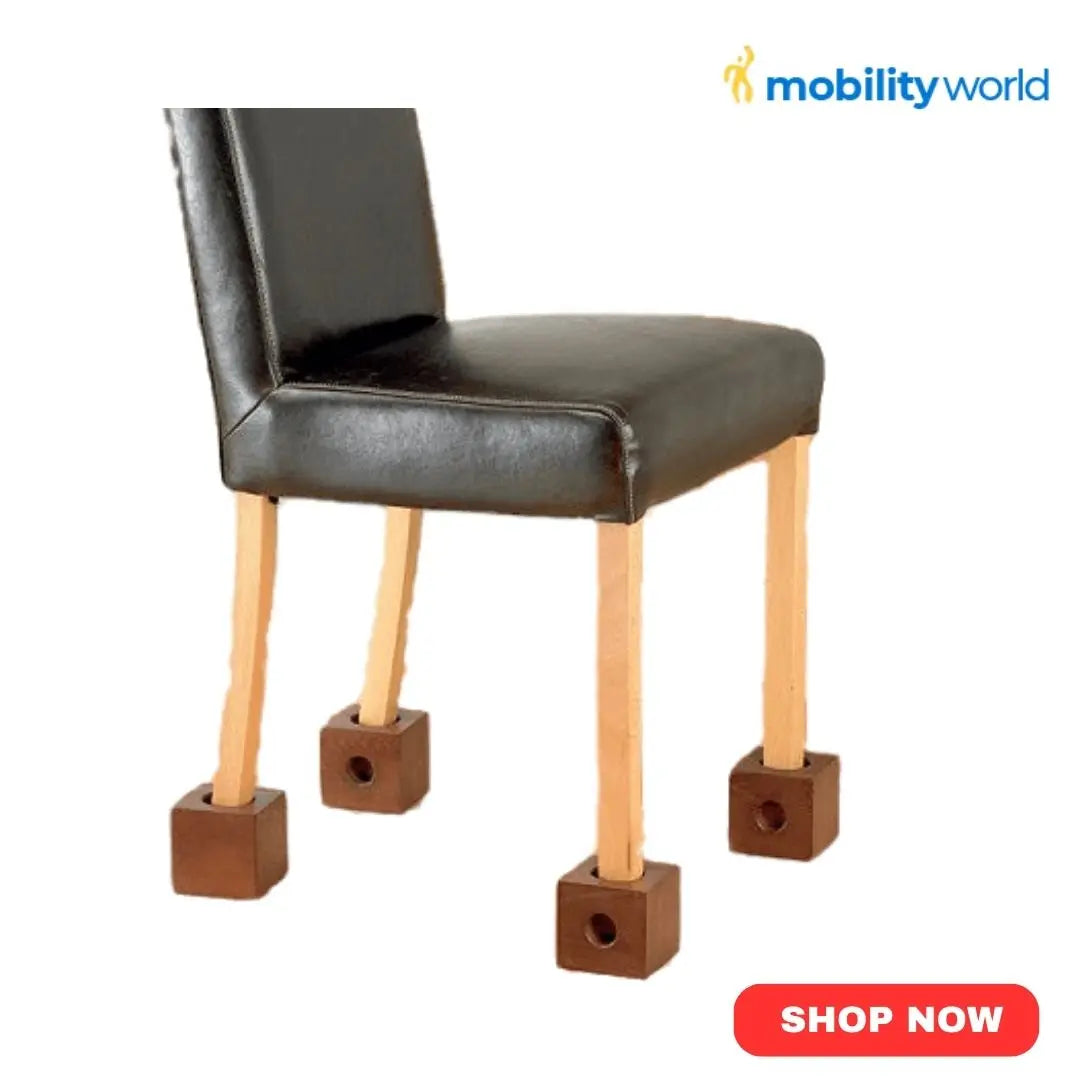 Furniture Risers for Chairs & Beds | Safe Raising Blocks – Mobility ...