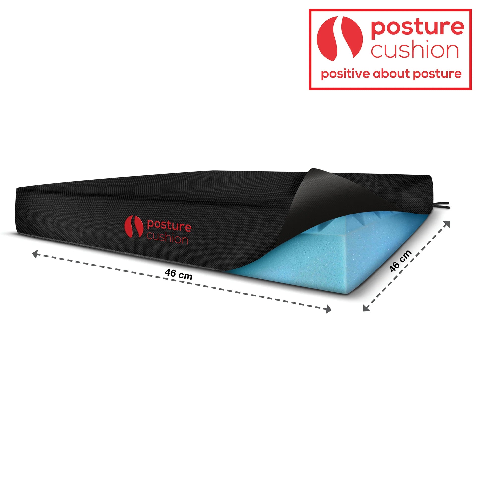 Posture Cushion Stando Wheelchair Seat Booster Cushion With Heavy Duty