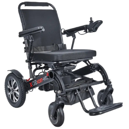Mobility World Ltd UK: Approved Used Lith-Tech Smart Chair X Folding Electric Wheelchair_img