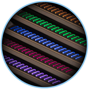 Mobility-Drive-AirFold-Pro-Carbon-Fibre-Auto-Folding-Scooter-Pulsating-coloured-side-lights