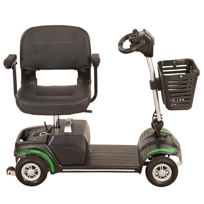 Mobility-World-Ltd-Rascal-Vierra-LiFe-Lifetime-Battery-Guarantee-Green-Side-On-Left-Full-Swivel