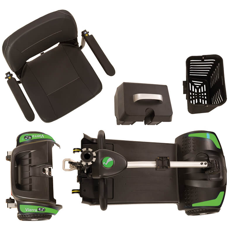 Mobility-World-Ltd-Rascal-Vierra-LiFe-Lifetime-Battery-Guarantee-LiFe-Green-Dismantled