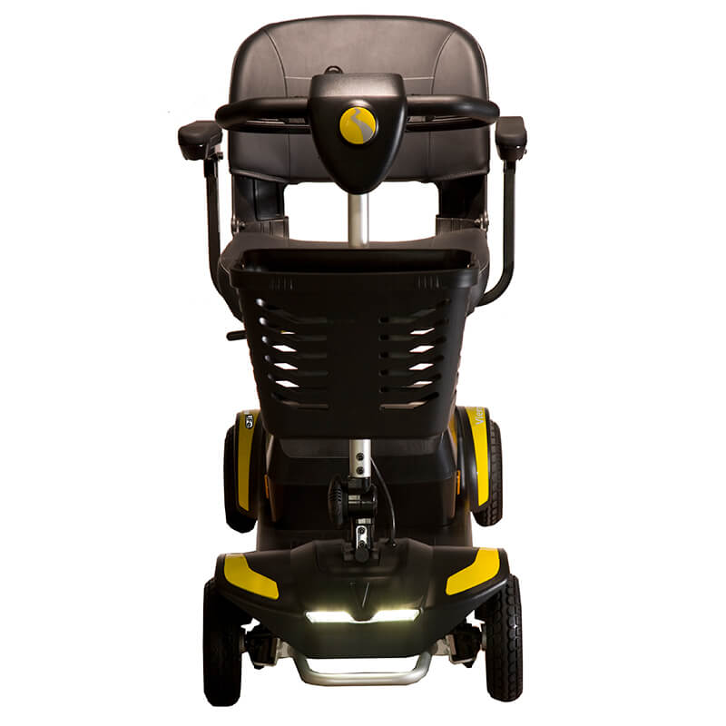 Mobility-World-Ltd-Rascal-Vierra-LiFe-Lifetime-Battery-Guarantee-Yellow-Front-with-Lights