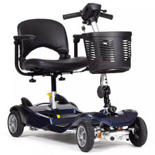 Load image into Gallery viewer, Mobility-World-Ltd-UK-Astrolite-Splitable-Boot-Lightweight-Mobility-Scooter-metallic-blue-10ah-MS027B-17ah-MS028BL