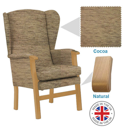 Mobility-World-Ltd-UK-Burton-High-Back-Chair-Cocoa-Fabric-Natural-Wood