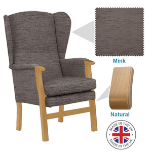 Mobility-World-Ltd-UK-Burton-High-Back-Chair-Mink-Fabric-Natural-Wood