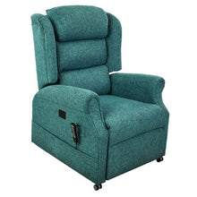 Load image into Gallery viewer, Mobility-World-Ltd-UK-Iconic-Cosi-Chair-Waterfall-Back-Quad-Motor-Riser-Recliners-Teal