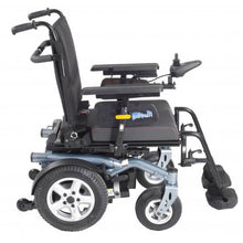 Load image into Gallery viewer, Mobility-World-Ltd-UK-Rascal-Rueba-Rear-Wheel-Drive-Powerchair-Pneumatic-tyre-and-anti-tip-castors