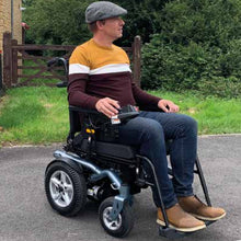 Load image into Gallery viewer, Mobility-World-Ltd-UK-Rascal-Rueba-Rear-Wheel-Drive-Powerchair-lifestyle
