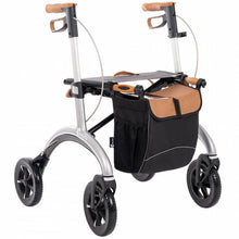 Load image into Gallery viewer, Mobility-World-Ltd-UK-Saljol-Carbon-Rollator-Walker-54-cms-CR54-Star-Silver