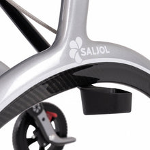 Load image into Gallery viewer, Mobility-World-Ltd-UK-Saljol-Carbon-Rollator-Walker-54-cms-CR54