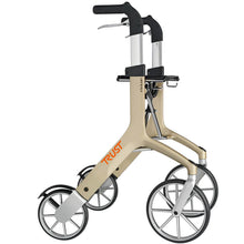 Load image into Gallery viewer, Mobility-World-Ltd-uk-Trust-Care-Lets-Fly-Rollator-champagne