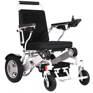 Mobility-World-UK-D09-Heavy-Duty-Lightweight-Folding-electric-power-wheel-chair-Silver