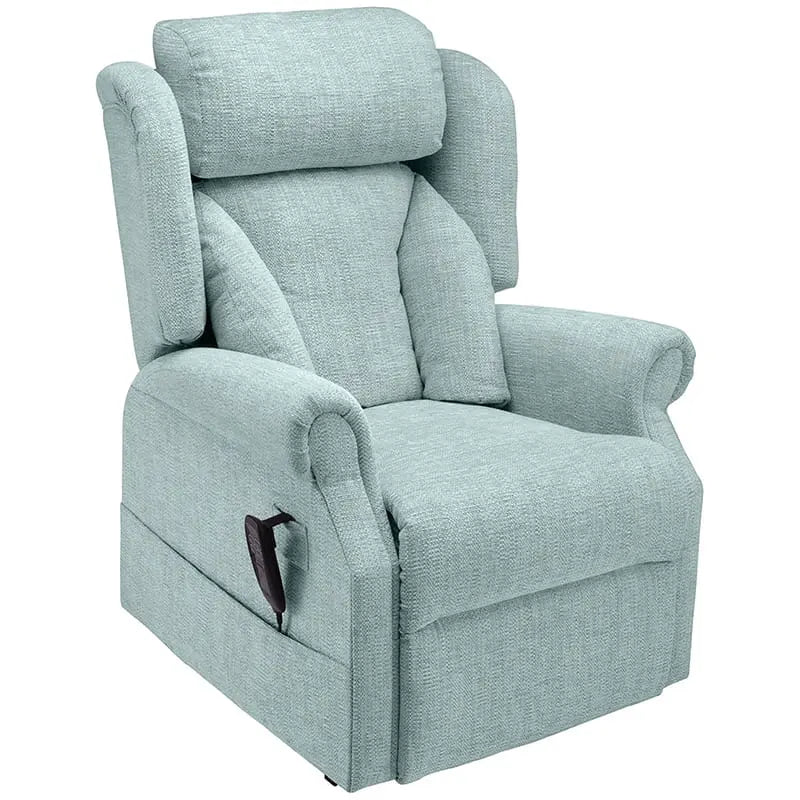 Mobility World Ltd UK - Jubilee Dual Motor Riser Recliner Lateral Back Sky
