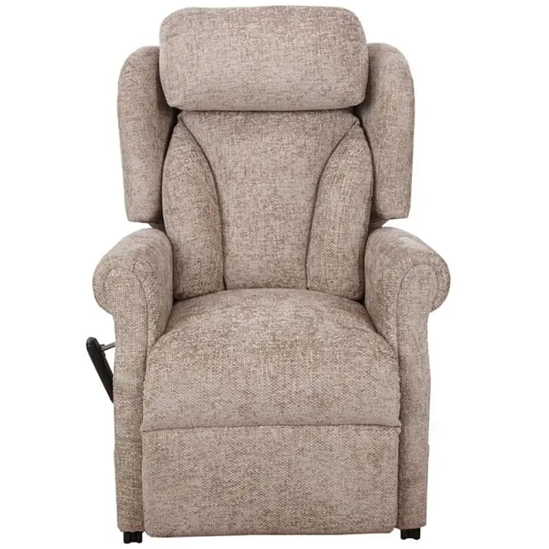 Mobility World Ltd UK - Jubilee Dual Motor Riser Recliner Lateral Back  Stone
