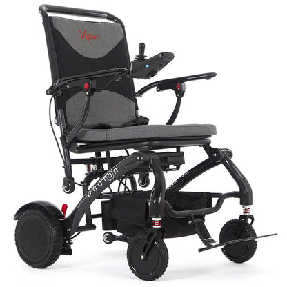 Experience next-level mobility with the Photon Folding Electric Powerchair. Weighing just 17kg without the battery and crafted from carbon fibre, it offers a 12-mile range on a single charge. Designed for users up to 23.5 stone, it combines comfort, support, and a sleek, minimalist design. Navigate busy streets or rough terrain with ease, enjoying unmatched performance and reliability. The Photon redefines lightweight, robust mobility.