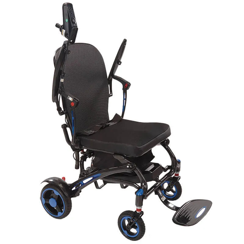 Rascal C60 Carbon Folding Powerchair Arms Up