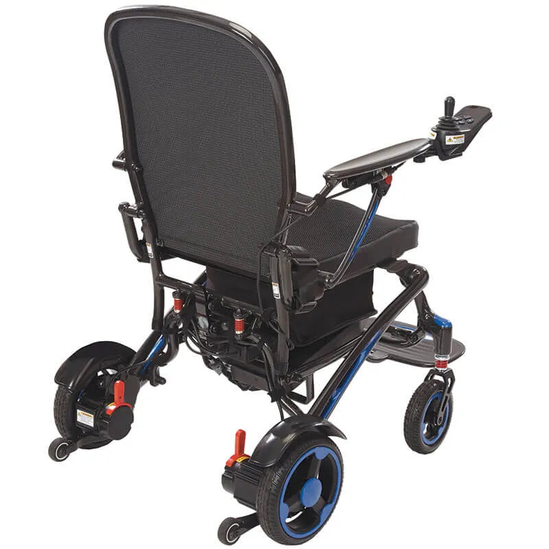 Rascal C60 Carbon Folding Powerchair Back Side