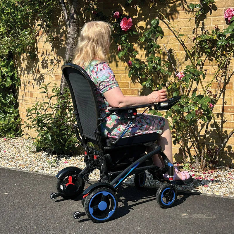 Rascal C60 Carbon Folding Powerchair Beautiful Roses