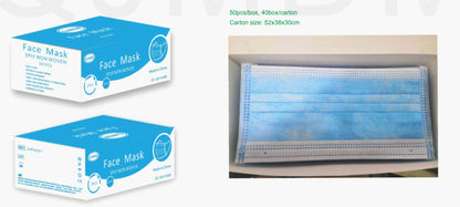 TypeIINonWoven3PlySurgicalFaceMaskBox_CartonLayout
