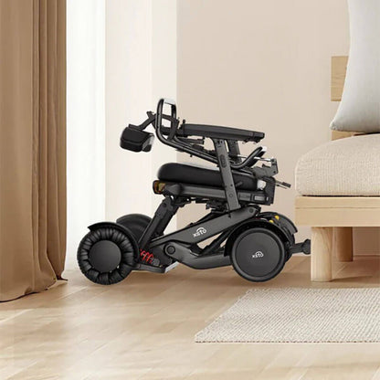 XSTO M4 Pro Smart Self Balancing Powered Wheelchair in a bedroom setting