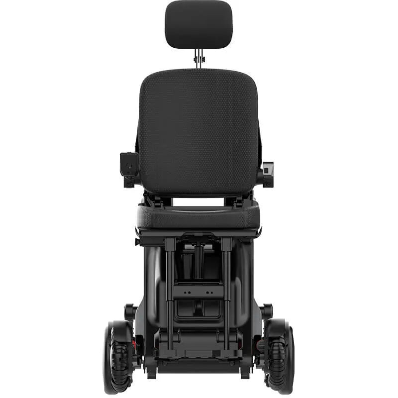 Xsto X12 All-Terrain Mobility Robot Powered Wheelchair with headrest on a white background