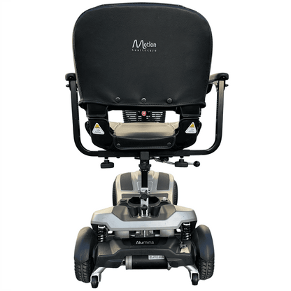 Mobility World Ltd UK: Approved Used Alumina Pro Portable Travel Scooter with 40ah Lithium Battery Silver Colour