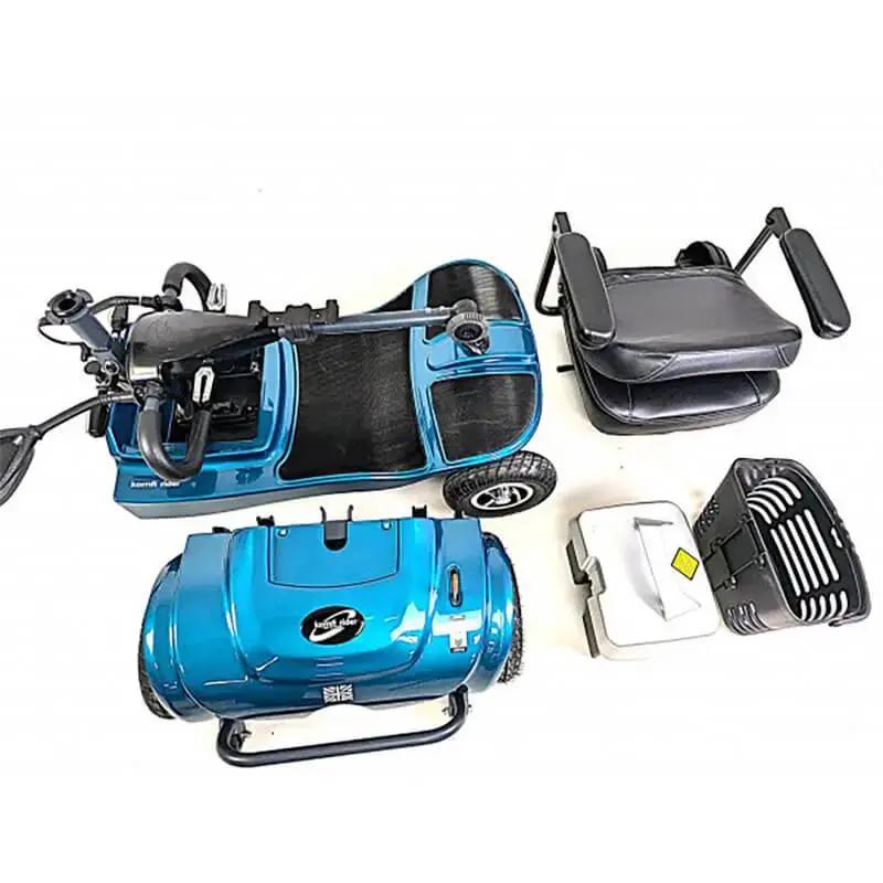 Mobility World Ltd UK - KRS800 8 Mph Lightweight Mobility Scooter With Lithium Battery Disassemble