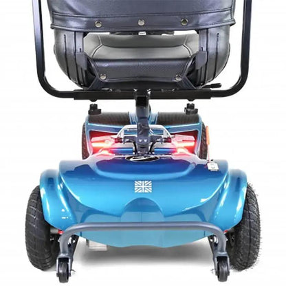 Mobility World Ltd UK - KRS800 8 Mph Lightweight Mobility Scooter With Lithium Battery Peacock Teal