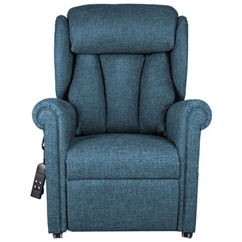 Mobility World Ltd UK - Lille Lateral Back Tilt-In-Space Dual Motor Riser Recliner Chair Aegan