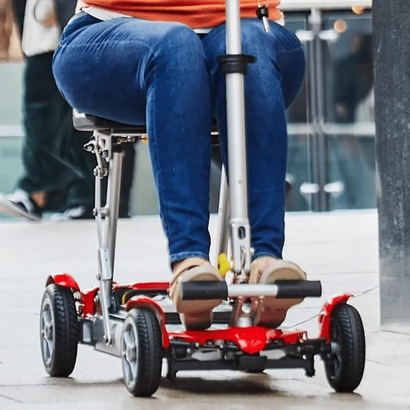 Motion Health MLite Plus Ultra-Lite Portable Travel Scooter with Lithium Battery  Mobility World UK  Mobility Scooters