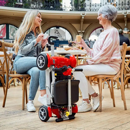 Motion Health MLite Plus Ultra-Lite Portable Travel Scooter with Lithium Battery  Mobility World UK  Mobility Scooters