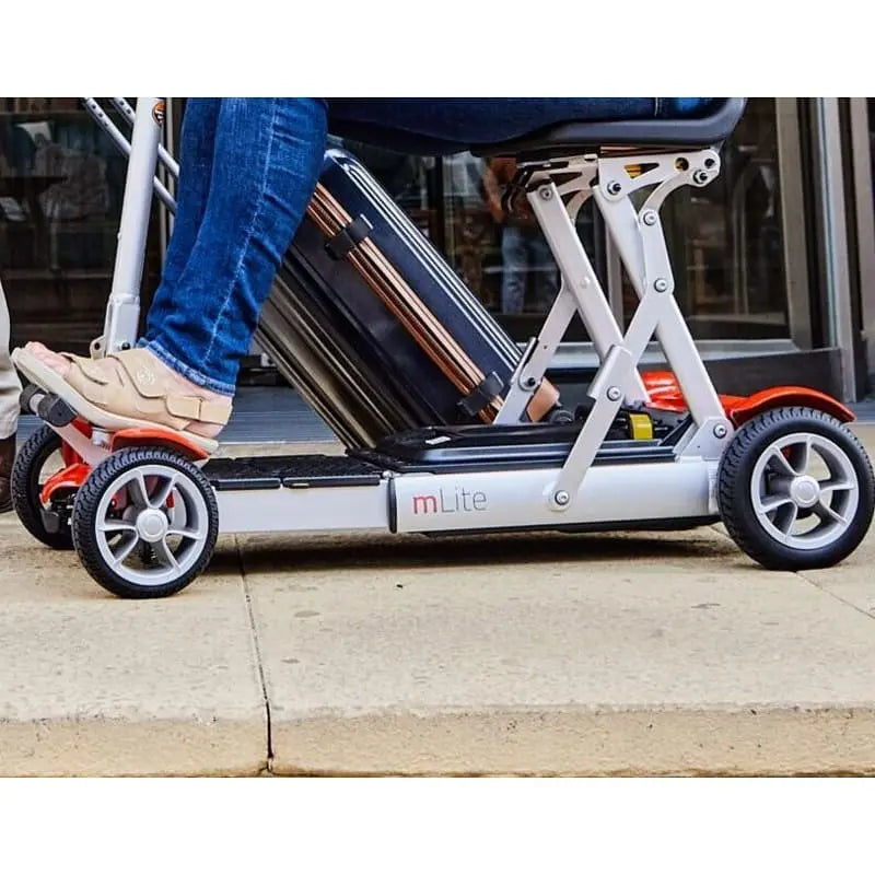 Motion Health MLite Plus Ultra-Lite Portable Travel Scooter with Lithium Battery  Mobility World UK  Mobility Scooters