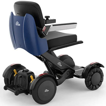 XSTO M4 Electric Powered Wheelchair Blue Enamel
