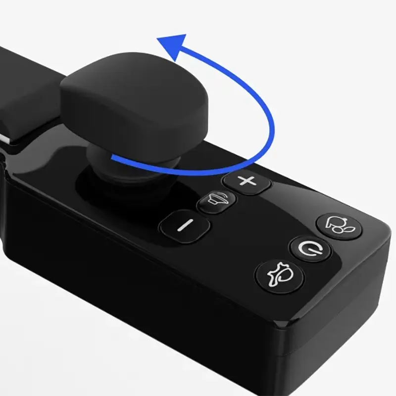 Mobility World Ltd UK: XSTO M4 Electric Powered Wheelchair control panel with buttons and a joystick